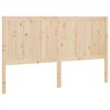 vidaXL Testiera per Letto 155,5x4x100 cm in Legno Massello di Pino
