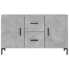 vidaXL Credenza Grigio Cemento 100x36x60 cm in Legno Multistrato