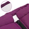 vidaXL Cappotto Cani Imbracatura Impermeabile Riflettente Viola L48