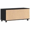 vidaXL Mobile TV Nero 90 x 35 x 40.5 cm Legno multistrato