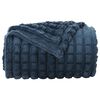 vidaXL Coperte da Pile 6 pcs Blu navy 200 x 150 cm Panno