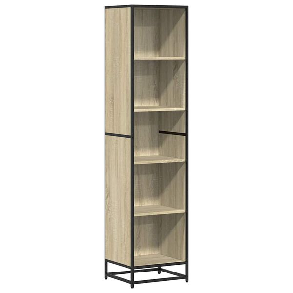 vidaXL Libreria Rovere Sonoma 40x35x170,5 cm in Legno Multistrato