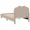 vidaXL Struttura letto bambini con testata Grigio chiaro 80 x 160 cm