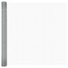 vidaXL Recinzione in Rete Saldato 1000 x 160 cm Argento
