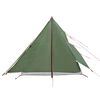 vidaXL Tenda da Campeggio per 2 Persone Verde Impermeabile