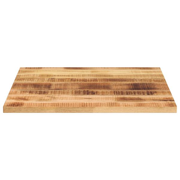 vidaXL Piano per Tavolo 70x70x1,5 cm Quadrato Legno di Mango Grezzo