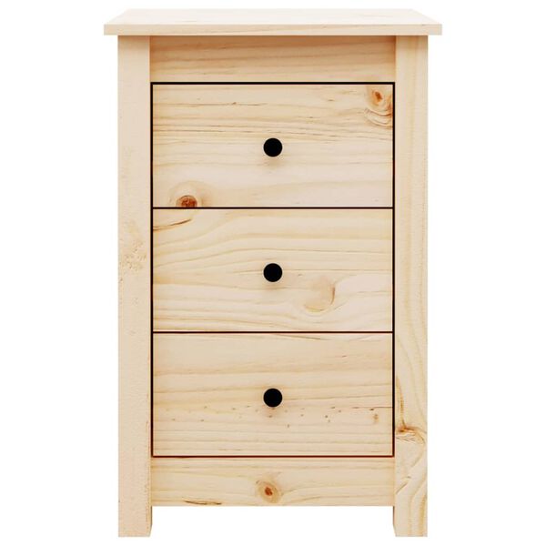vidaXL Comodini 2 pz 40x35x61,5 cm in Legno Massello di Pino