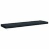 vidaXL Cuscino per Panchina a 1 Pezzo VUGHT 100% Poliestere Blu Scuro