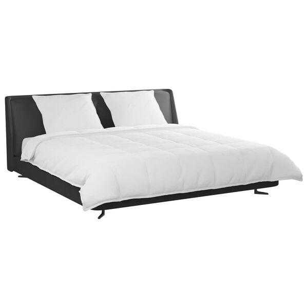 vidaXL Set di Piumoni con cuscino 3 pcs Bianco Piuma d'anatra