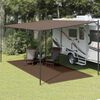 vidaXL Tappeto da Tenda 250x550 cm Marrone