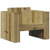 vidaXL Divano da Giardino 79x60x62 cm in Legno Impregnato di Pino