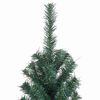vidaXL Albero di Natale Artificiale con Base Verde 500 cm PVC