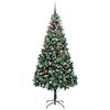 vidaXL Albero di Natale artificiale con 300 LED Verde 210 cm