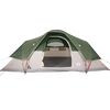vidaXL Tenda da Campeggio a Cupola per 9 Persone Verde Impermeabile