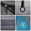 vidaXL Tenda da Campeggio a Tunnel per 4 Persone Blu Impermeabile