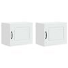 vidaXL Pannello lavastoviglie Kalmar 2 pcs Bianco 50 x 31 x 40 cm