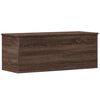 vidaXL Contenitore Portaoggetti Rovere Marrone 90x35x35 cm Truciolato