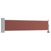 vidaXL Tenda Laterale Retrattile per Patio 60x300 cm Marrone