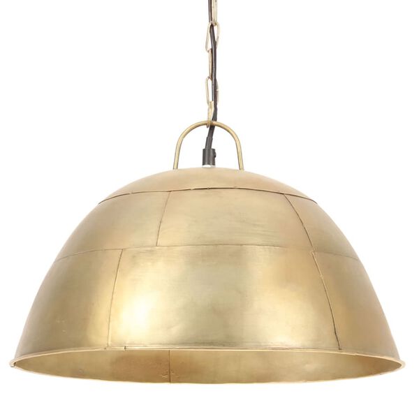vidaXL Lampada Industriale Vintage 25 W Ottone Rotonda 41 cm E27