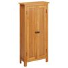 vidaXL Armadietto 50x22x110 cm in Legno Massello di Rovere
