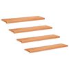 vidaXL Tappeti per scale 4 pz 110 x 25 x 2 cm Vernice