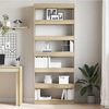 vidaXL Armadio per Libri Rovere Sonoma 80 x 30 x 198 cm