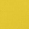 vidaXL Cuscini per Seduta 2 pcs Giallo Chiaro &Oslash;50 x 19 cm Tessuto