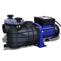 Pompa di filtrazione elettrica per piscina 500W Blu