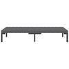 vidaXL Divani da Giardino 11 pz con Cuscini in Polyrattan Grigio Scuro