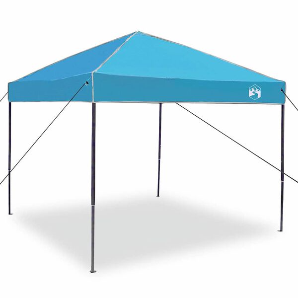 vidaXL Tenda Gazebo Blu 243 x 243 x 251 cm Tessuto