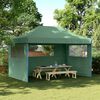 vidaXL Tenda Party Verde 292 x 440 x 315 cm Tessuto Oxford