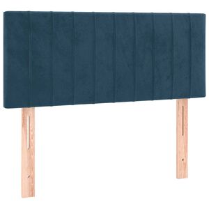 vidaXL Testiera Blu Scuro 80x5x78/88 cm in Velluto