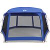 vidaXL Tenda da piscina con Patta Rimovibile&Pareti in Rete 670x590 cm