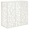 vidaXL Copertura per condizionatore d'aria Bianco 110 x 50 x 105 cm