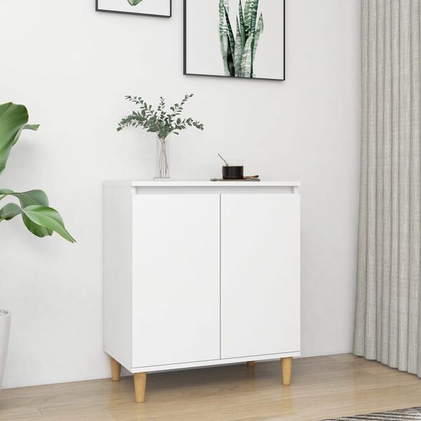 vidaXL Credenza Bianca 103,5x35x70 cm in Legno Multistrato