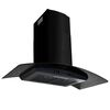 vidaXL Cappa Aspirante a Muro Acciaio Inox 756 m&sup3;/h 90 cm Nera