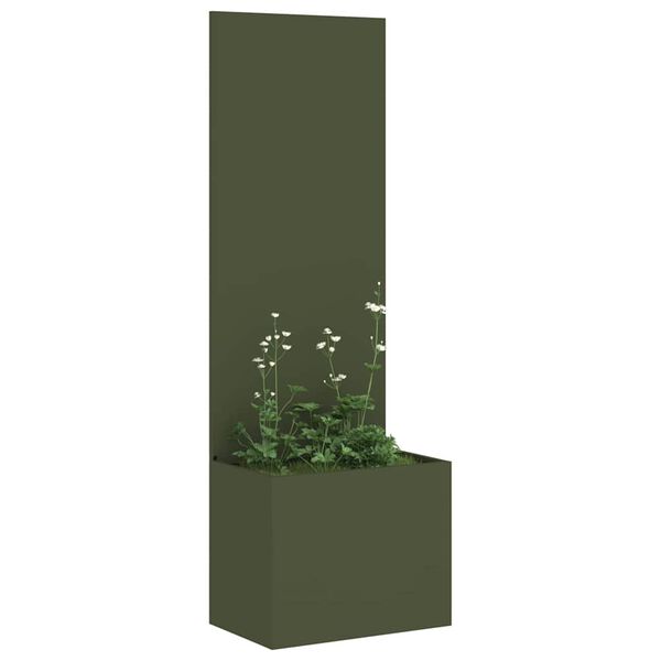 vidaXL Schermo per privacy in giardino Oliver verde 50 x 140 cm