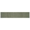 vidaXL Tappeti per area Verde Oliva 80 x 400 cm Juta