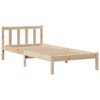 vidaXL Letto Libreria senza Materasso 90x200 cm Legno Massello Pino