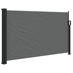 vidaXL Tenda da sole laterale retrattile antracite 117x300 cm