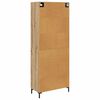 vidaXL Credenza con cassetto Rovere artigianale 69,5 x 34 x 180 cm