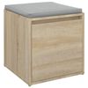 vidaXL Cassetto Contenitore Rovere Sonoma 40,5x40x40 cm in Multistrato
