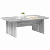 vidaXL Tavolino da salotto Grigio Sonoma 93 x 53 x 33 cm