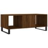 vidaXL Tavolino Salotto Rovere Marrone 102x50x40 cm Legno Multistrato