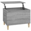 vidaXL Tavolino Salotto Grigio Sonoma 60x44,5x45 cm Legno Multistrato