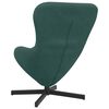 vidaXL Poltrona uovo Verde Scuro 63 x 73 x 90 cm Velluto
