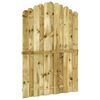 vidaXL Cancello da Giardino in Legno di Pino Impregnato 100x150 cm