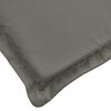 vidaXL Cuscino Panca Giardino Grigio Scuro Mélange 150x50x7 cm Tessuto