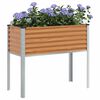 vidaXL Vaso da giardino Marrone Chiaro 100,5 x 40,5 x 90 cm