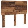 vidaXL Struttura del letto con testiera Legno vecchio 120 x 190 cm